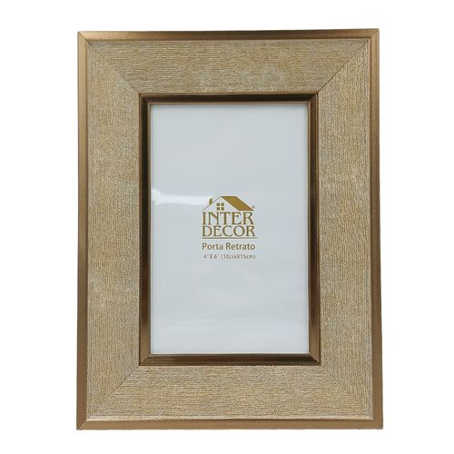 Porta Retrato Decorativo 10x15cm em Plástico Interponte