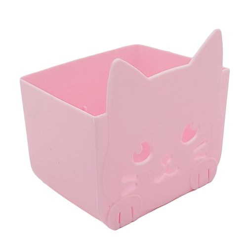 Organizador Multiuso Gatinho 9x9,5cm em Plástico Interponte