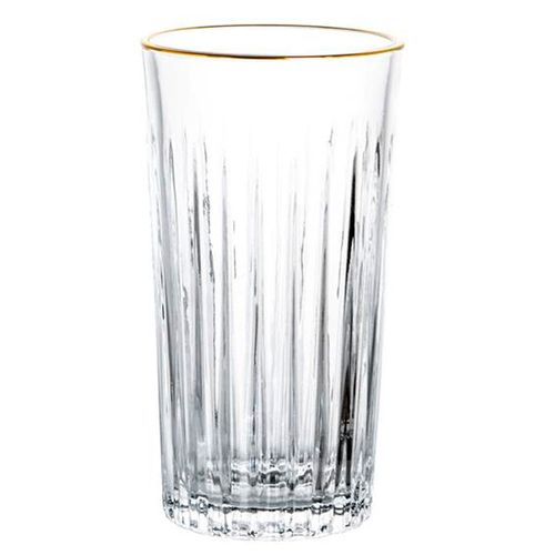 Jogo de Copos Long Egeu 6 Peças 370ml em Vidro Hauskraft