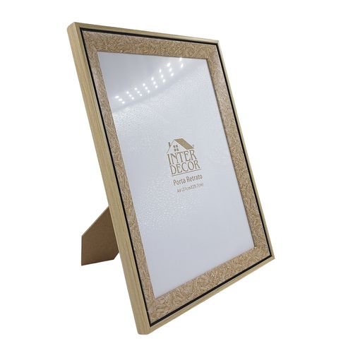 Porta Retrato Decorativo A4 21x29,7cm em Plástico Interponte