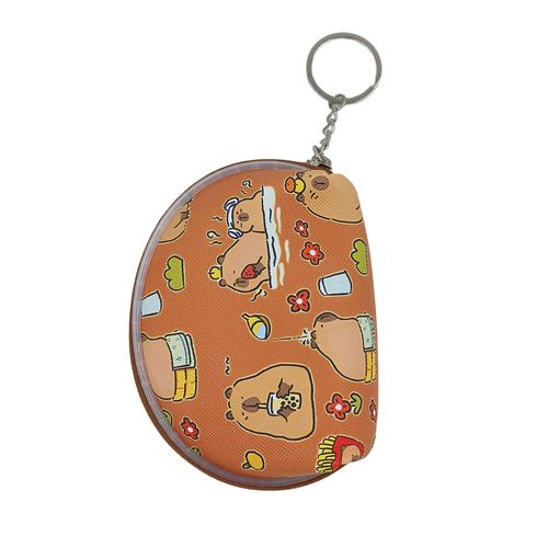 Porta Níquel Capivara 11,5x6,5cm em PVC Interponte