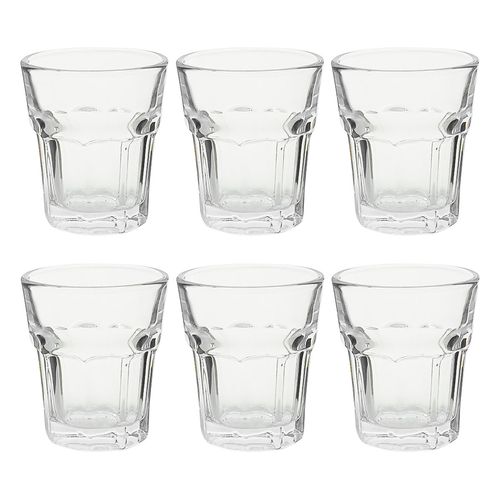 Jogo de Copos P/ Shot 6 Peças 50ml em Vidro Kehome