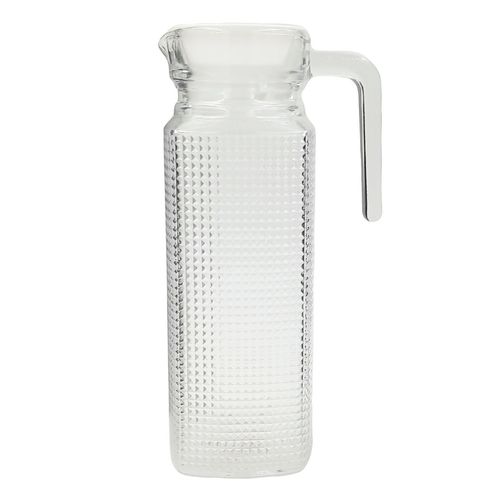 Jarra C/ Tampa 1,2L em Vidro Tecnoserv