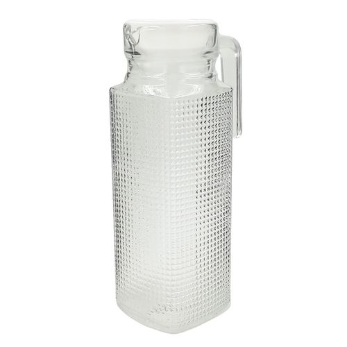 Jarra C/ Tampa 1,2L em Vidro Tecnoserv