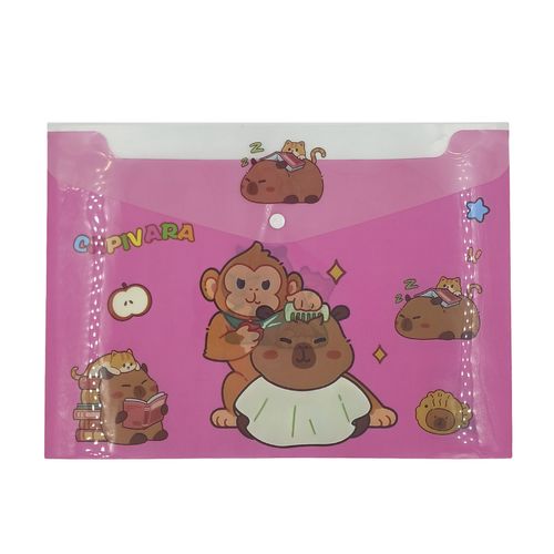 Pasta P/ Arquivo Capivara 35x25cm em Plástico Interponte