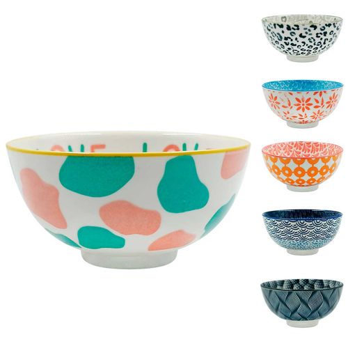 Bowl Estampado 270ml em Cerâmica Tecnoserv
