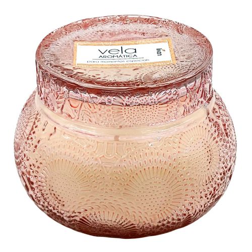 Vela Aromática C/ Suporte 9x7cm em Vidro Livon