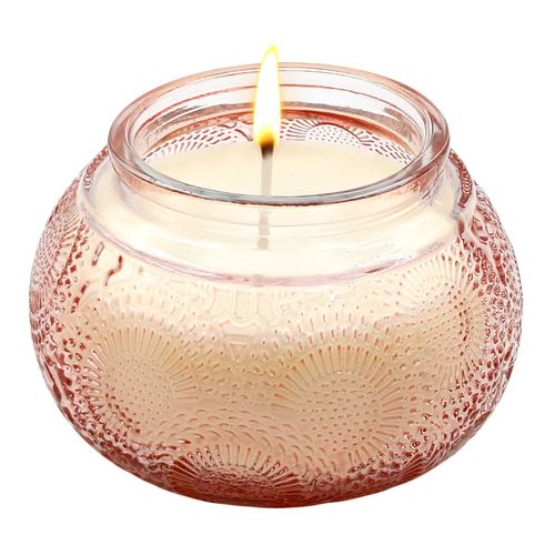 Vela Aromática C/ Suporte 9x7cm em Vidro Livon