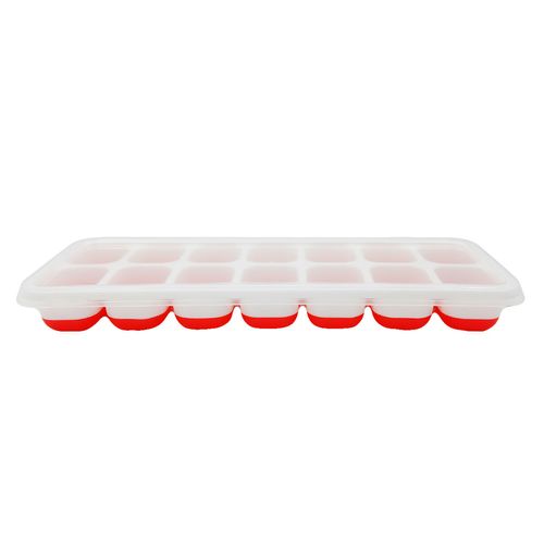Forma de Gelo C/ Tampa 9,5x24,5cm em Plástico Fu Xing