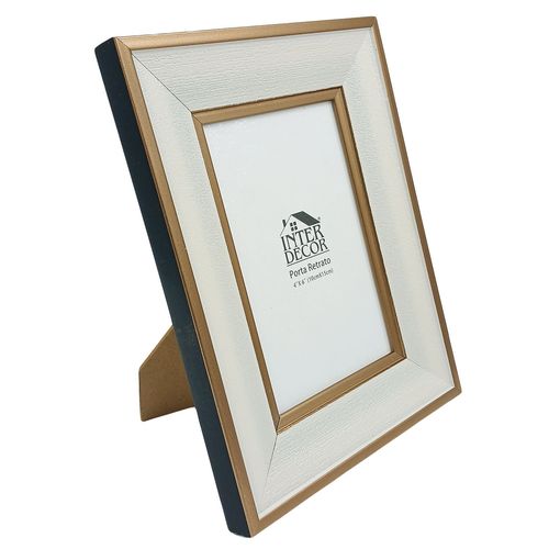 Porta Retrato Decorativo 10x15cm em Plástico Interponte