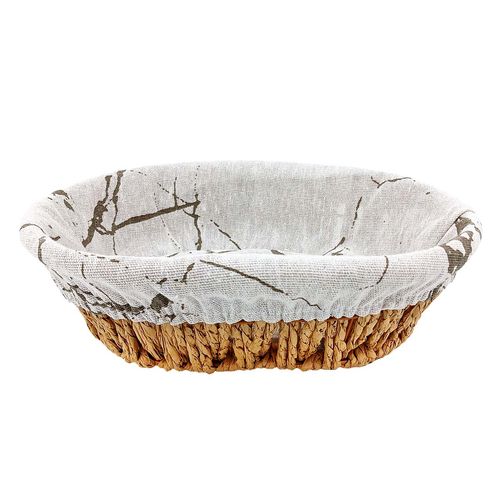 Cesto Tramado Oval 26x20cm em Papel Livon
