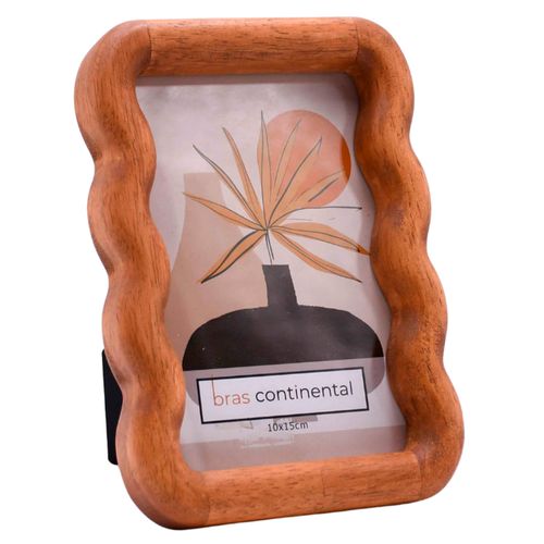 Porta Retrato Wave 10x15cm em MDF Brascontinental