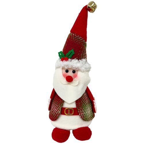 Boneco Natalino C/ LED 30cm em Poliéster Rio Master
