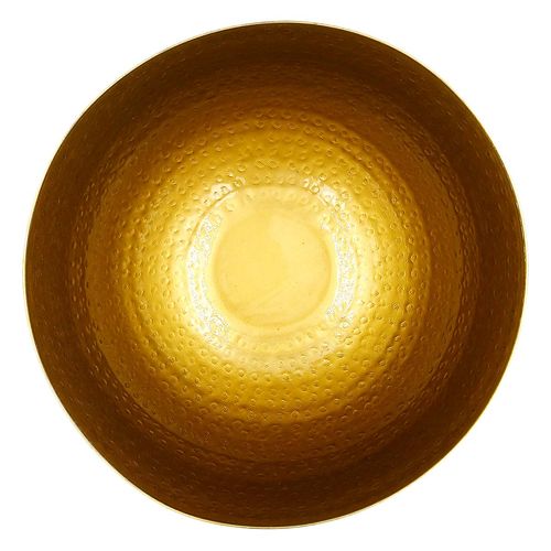 Vaso Cachepot Lily 17cm em Metal Brascontinental