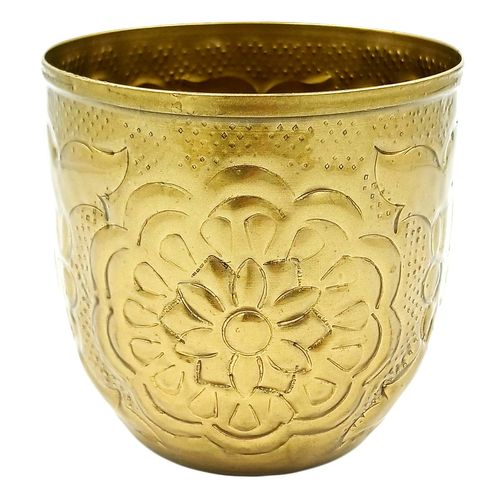 Vaso Flora Decorativo 10cm em Metal Brascontinental