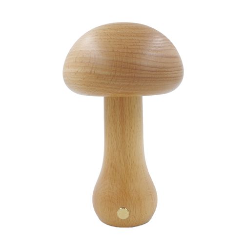 Abajur Cogumelo C/ LED 17cm em MDF Brascontinental