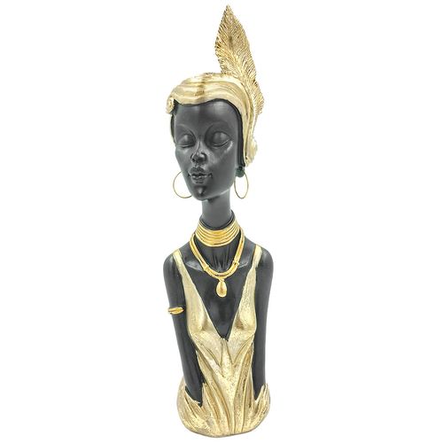 Mulher Decorativa 31cm em Resina Brascontinental