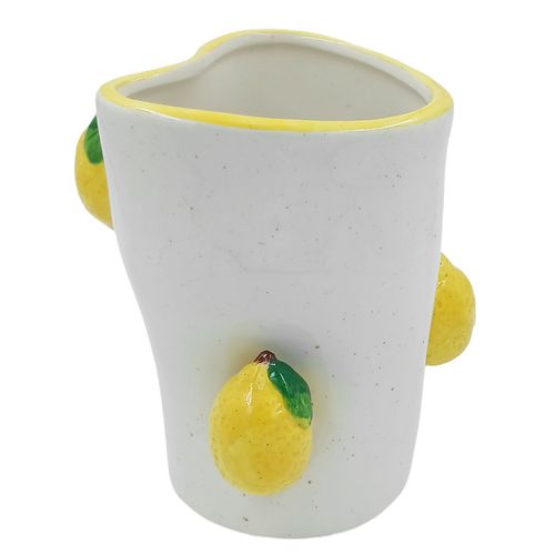 Vaso Limão Siciliano 14x14,9cm em Porcelana Brascontinental