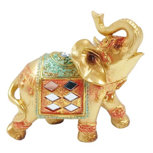 Elefante Decorativo 11,5cm em Resina Youbai