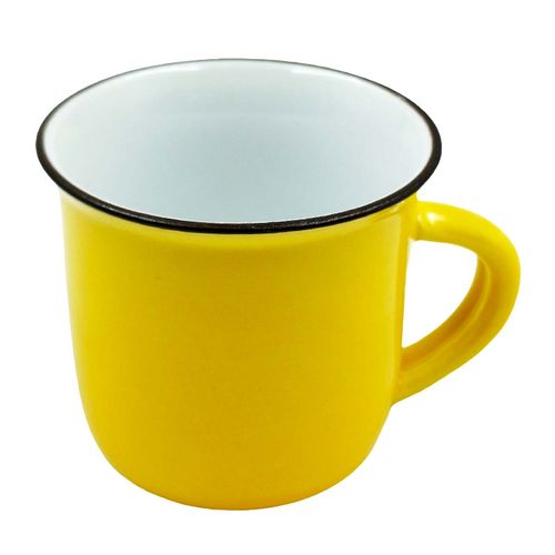 Jogo de Mini Caneca Color 6 Peças 70ml em Porcelana Amigold