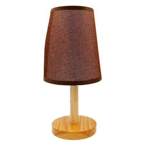 Abajur de Mesa Decorativo 30cm em MDF Rio de Ouro