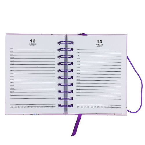 Agenda 2026 Panda 11,2x15cm em Papel Dcarte