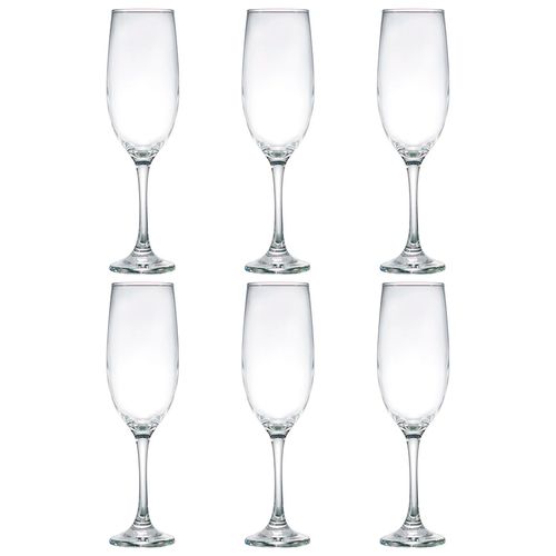 Jogo de taça de vidro one 6 peças 200ml Ruvolo
