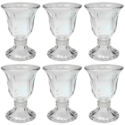 Jogo de taças de vidro 6 peças Dolce Home