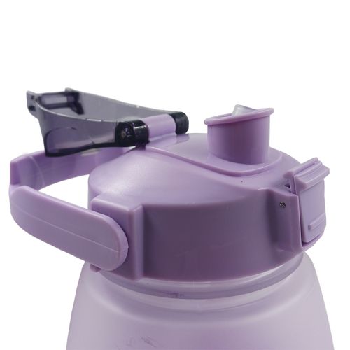 Garrafa C/ Alça + Canudo 1300ml em Plástico Moment