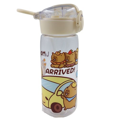 Garrafa Capivara C/ Alça 400ml em Plástico Flashgoods