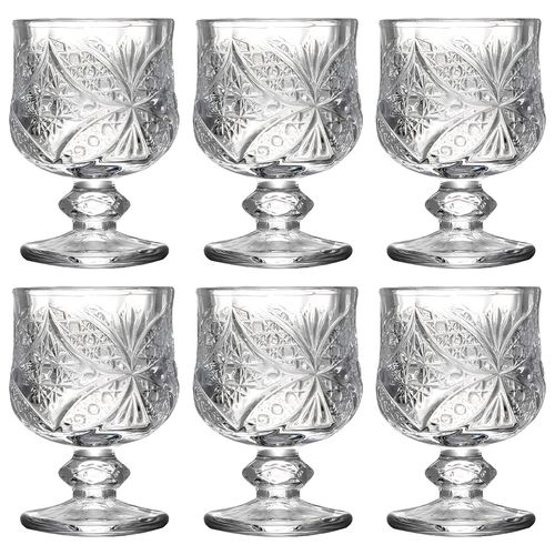 Jogo de Taças P/ Licor 6 Peças 45ml em Vidro Freecom