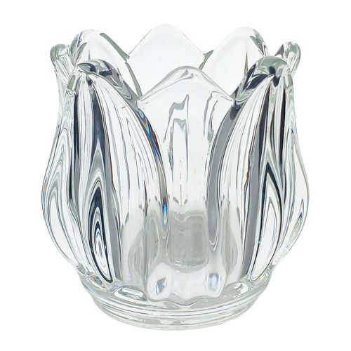 Vaso Tulipa Decorativo 8cm em Vidro Moment