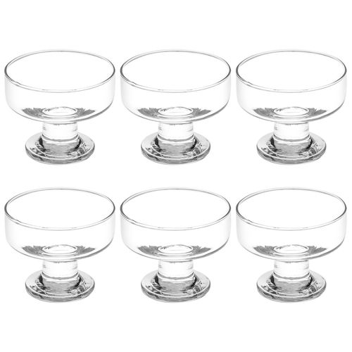 Jogo De Bowls Pars 6 Peças Em Vidro Freecom