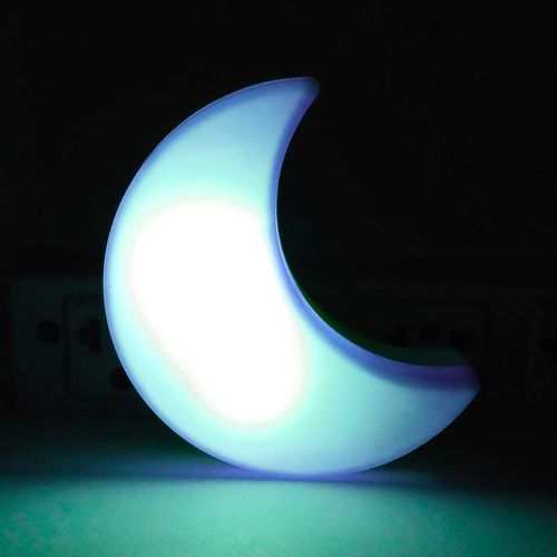 Mini Luminária Lua 8,5cm em Plástico Livon