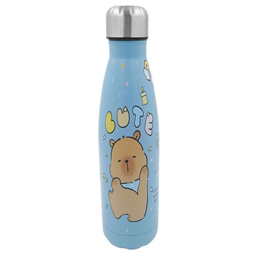 Garrafa Térmica Capivara 500ml em Aço Inox Golden Rio