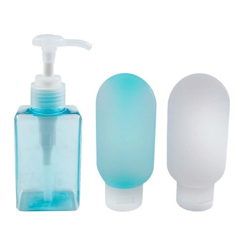 Kit Viagem 3 Peças em Plástico Megagift