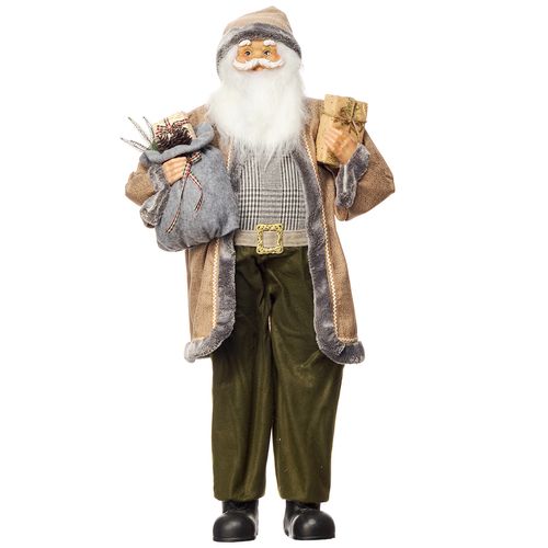 Papai Noel C/ Presentes 110cm em Poliéster Bela Flor