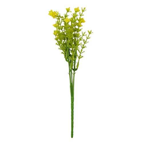 Buquê Alecrim C/ Gipso 30cm em Plástico Bella Garden