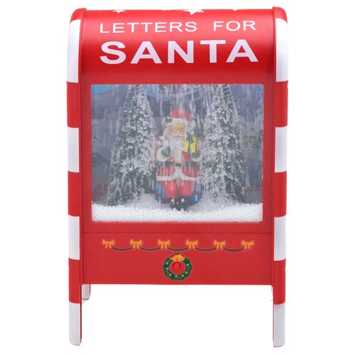 Cenário Natalino Papai Noel C/ LED 21x33cm em Plástico Mabruk
