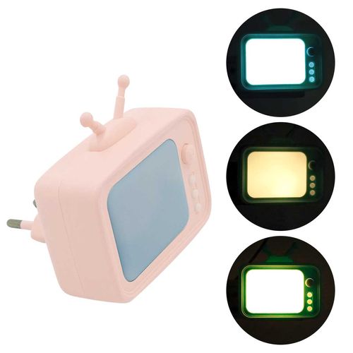 Mini Luminária Televisão 7,3x7cm em Plástico Interponte