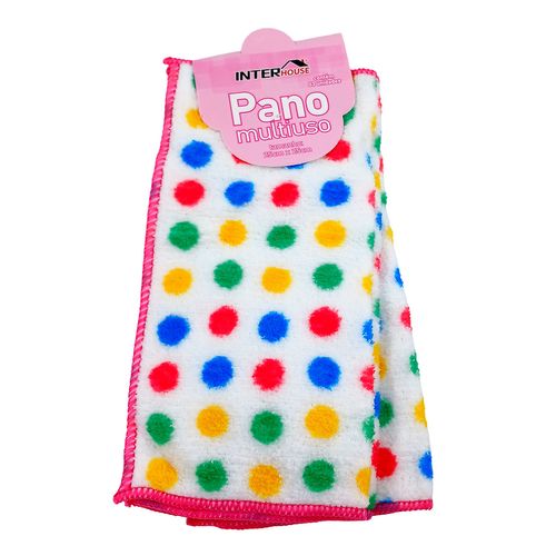 Jogo de Panos Multiuso 3 Peças 25cm em Poliéster Interponte