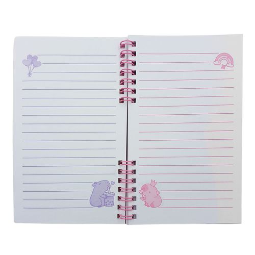 Diário Capivara C/ Cadeado 21x15,3cm em Papel DCarte