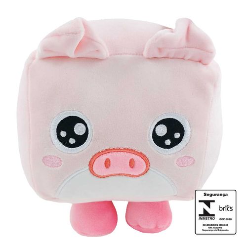Bichinho de Pelúcia Square 18cm em Poliéster BBR Toy's