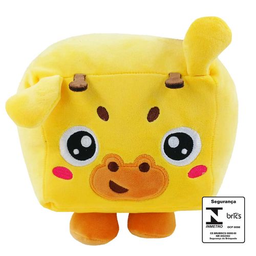 Bichinho de Pelúcia Square 18cm em Poliéster BBR Toy's