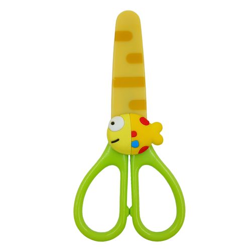 Tesoura Escolar 5" 12,5cm em Plástico Interponte