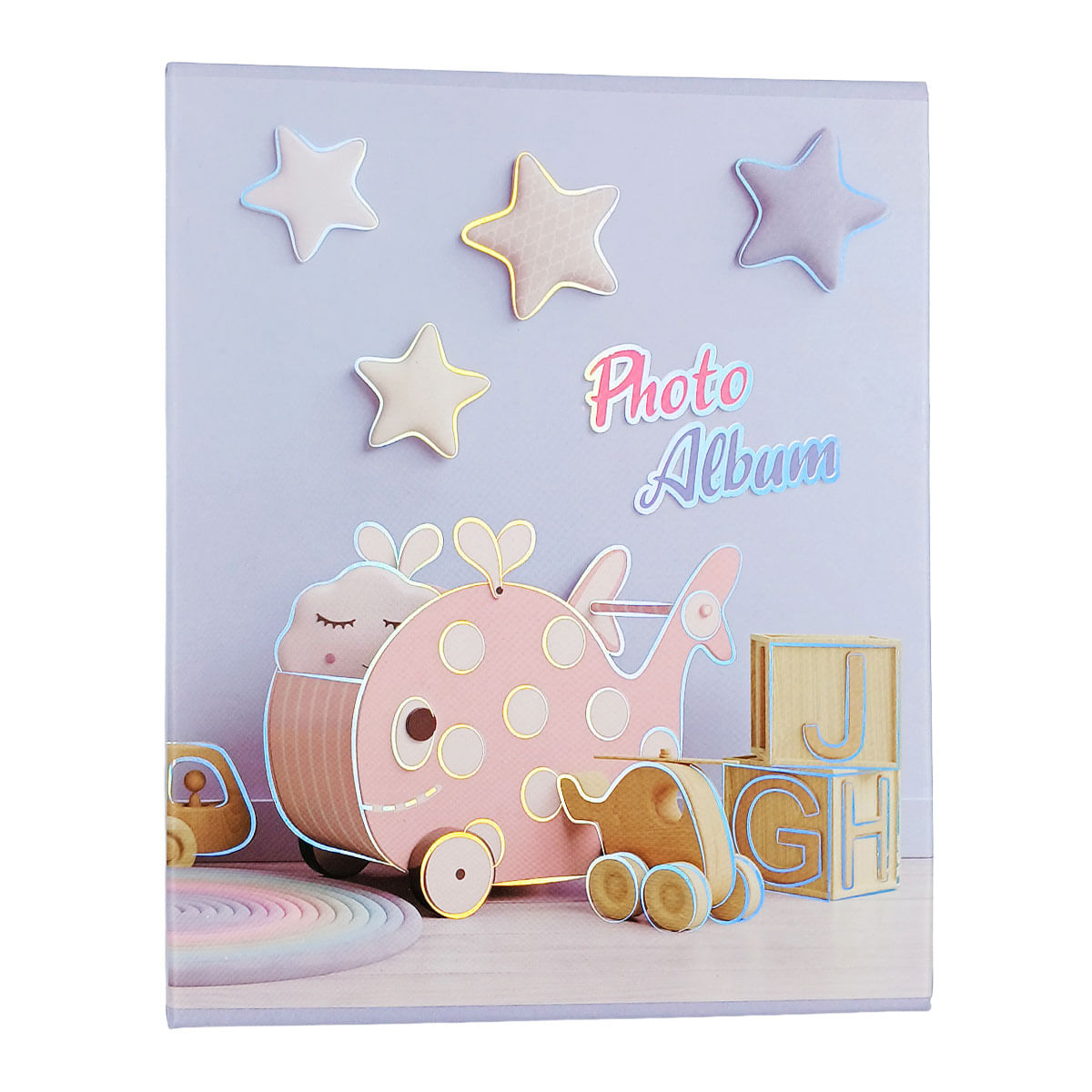 Álbum P/ Fotos Infantil 40 Fotos 10x15cm em Papel Sanxia