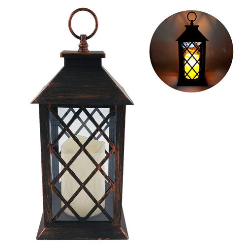 Luminária Lanterna Natalina 30cm em Plástico Tokyo Design