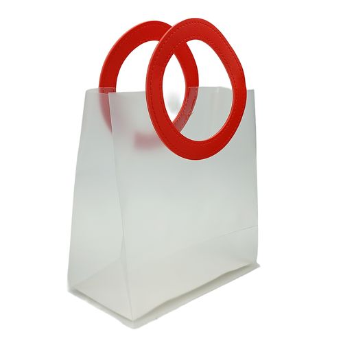 Sacola P/ Presente Transparente 21x22cm em Plástico JML