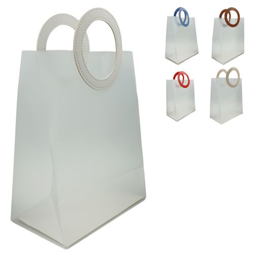 Sacola P/ Presente Transparente 26x32cm em Plástico JML