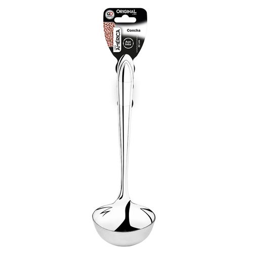 Concha América 22cm em Aço Inox Original Line